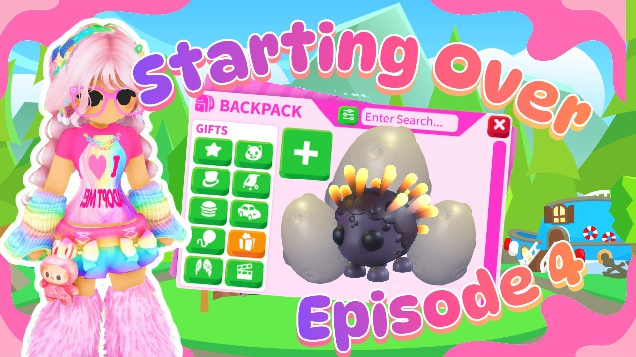 Starting Over Episode 4! Roblox Adopt Me