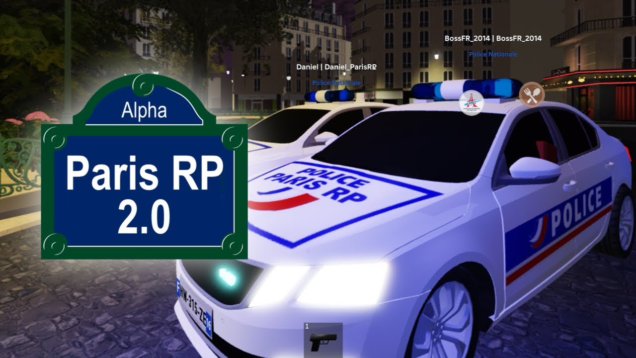 Nouvelles voitures Paris RP 2.0 Roblox