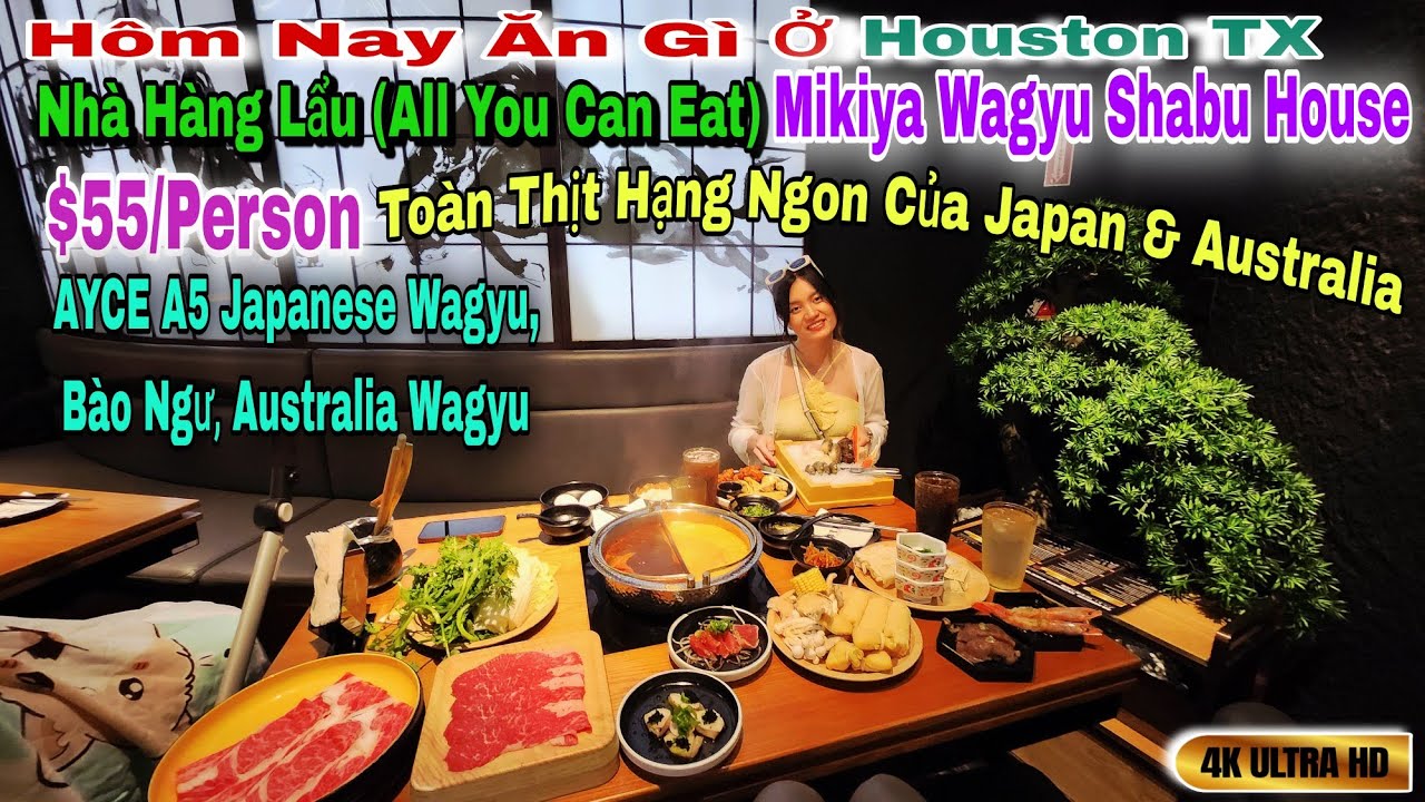 Hôm Nay Ăn Gì | Nhà Hàng Lẩu All You Can Eat $55 Một Người Có Đáng Ăn Không ?