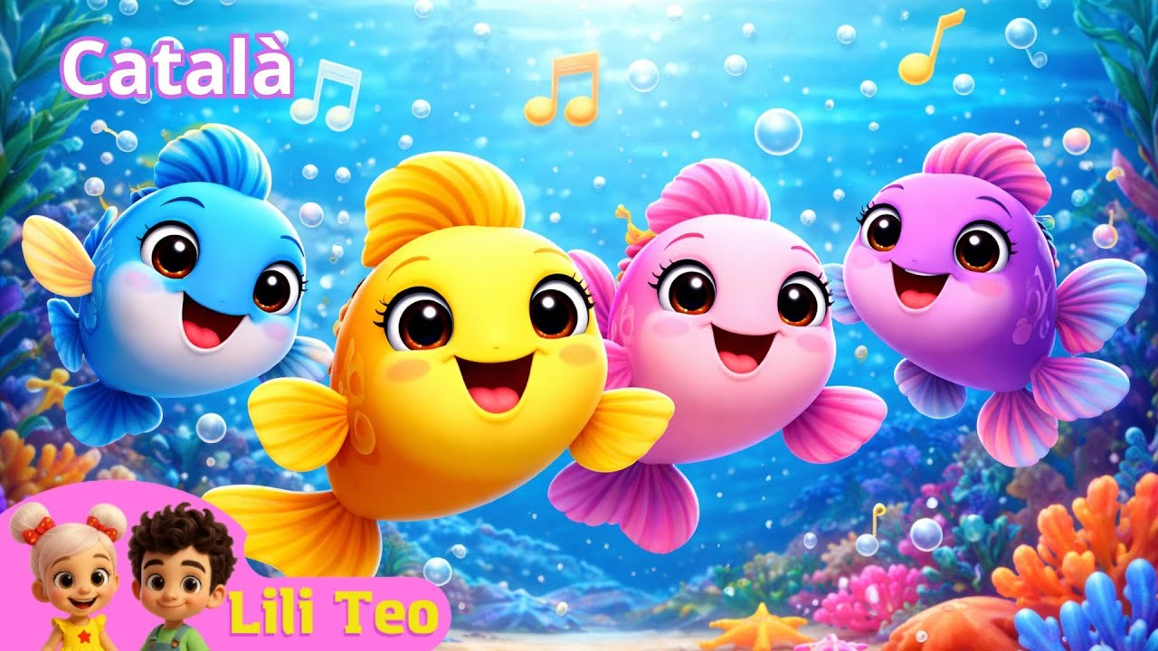 Dansa dels Peixets | Cançó Infantil per Ballar | Música Submarina per a Nens | Lili Teo