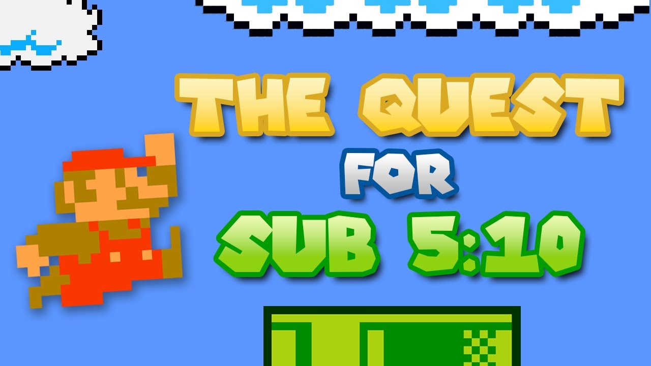 I LEARNED to SPEEDRUN Super Mario Bros. - Any% Speedrun Challenge (Super Mario Bros. 1)