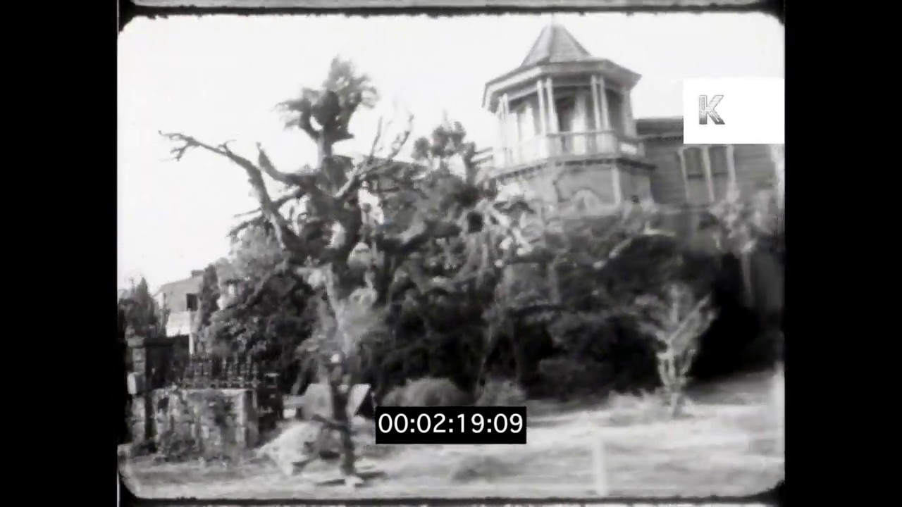 1960s USA, Abandoned Hollywood Film Studio Lots, 16mm