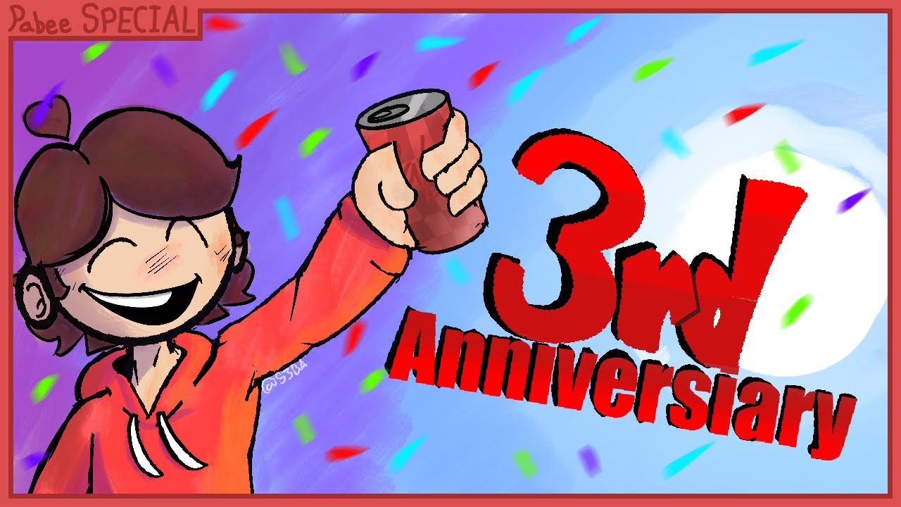 PixelPabee's 3rd Year Anniversiary!!