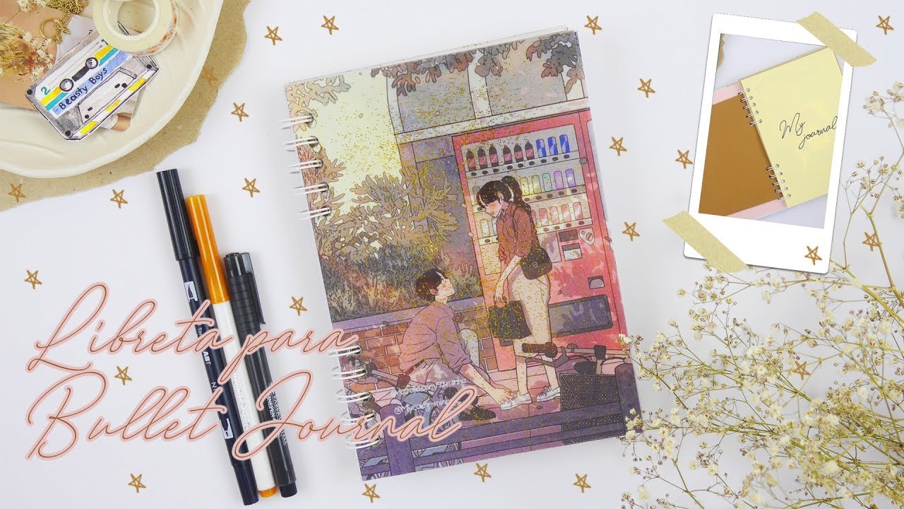 DIY: CREA TU LIBRETA PARA BULLET JOURNAL | JMARYLINJ