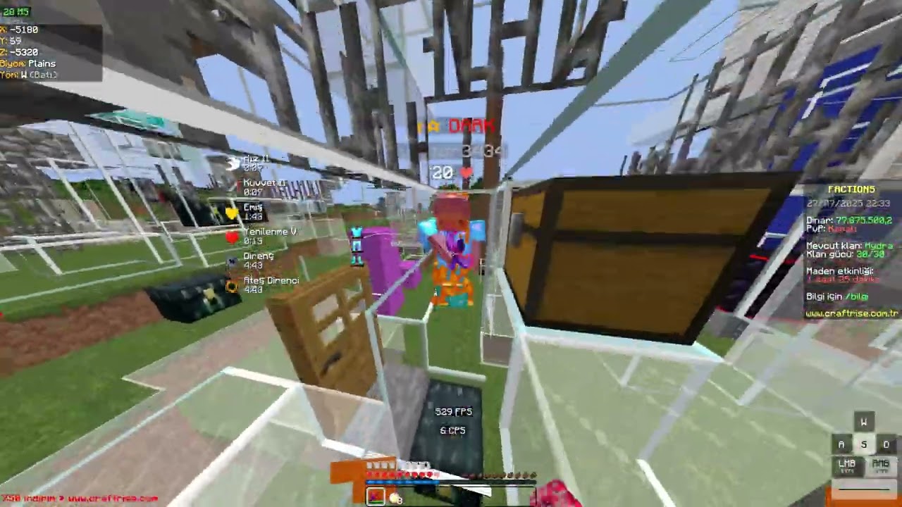Craftrise Factions Prim yok