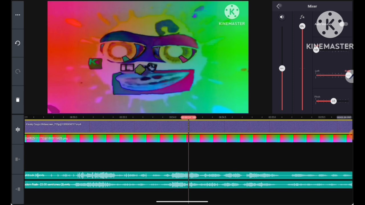 How To Make Klasky Csupo Effects (Sponsored Preview 2 Effects) (Extended) On Android KineMaster