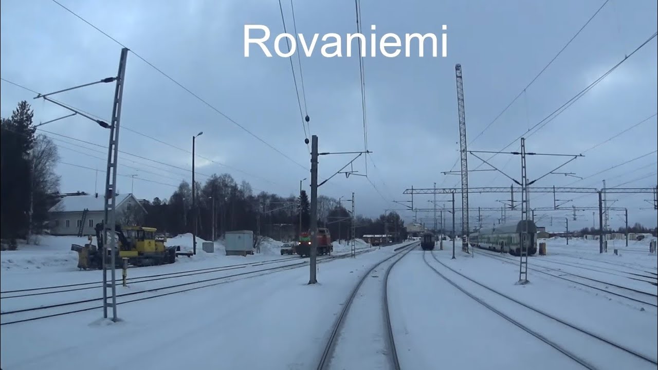 Sr2-ohjaamovideo Rovaniemeltä Kemijärvelle. Sr2 cockpit video from Rovaniemi to Kemijärvi