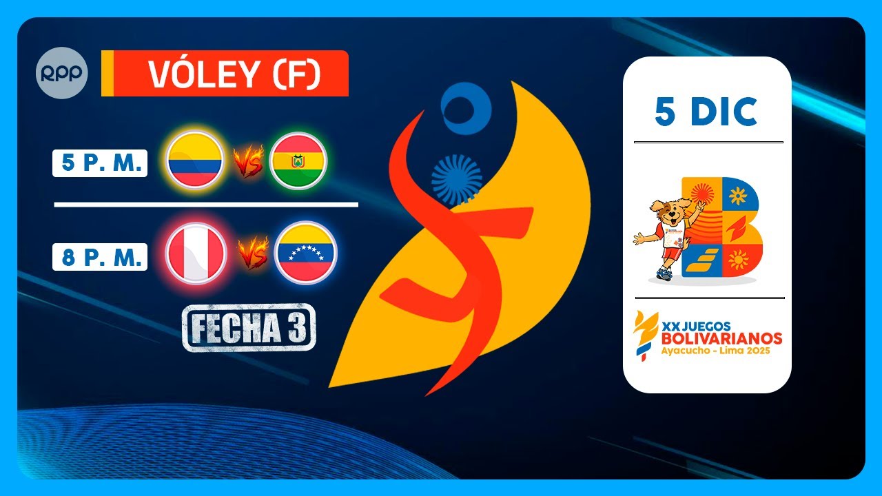 🏐 VÓLEY (F) - Perú vs Venezuela | Juegos Bolivarianos Ayacucho–Lima 2025
