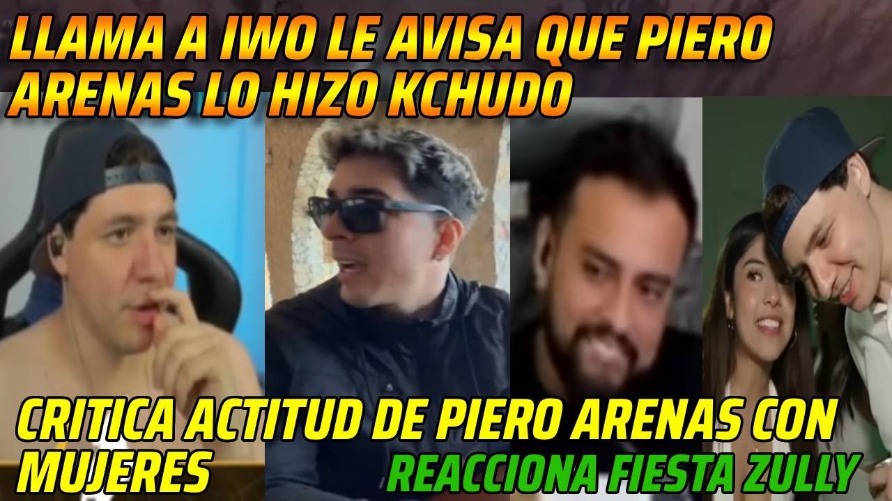 😂MASOKU LLAMA A IWO LE AVISA QUE PIERO ARENAS LO HIZO KCHUDO😂CRITICA ACTITUD DE PIERO CON MUJERES😂