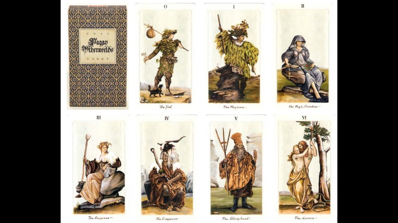 Pagan Otherworlds Tarot — Таро Языческих Иномиров. Распаковка, первые впечатления.