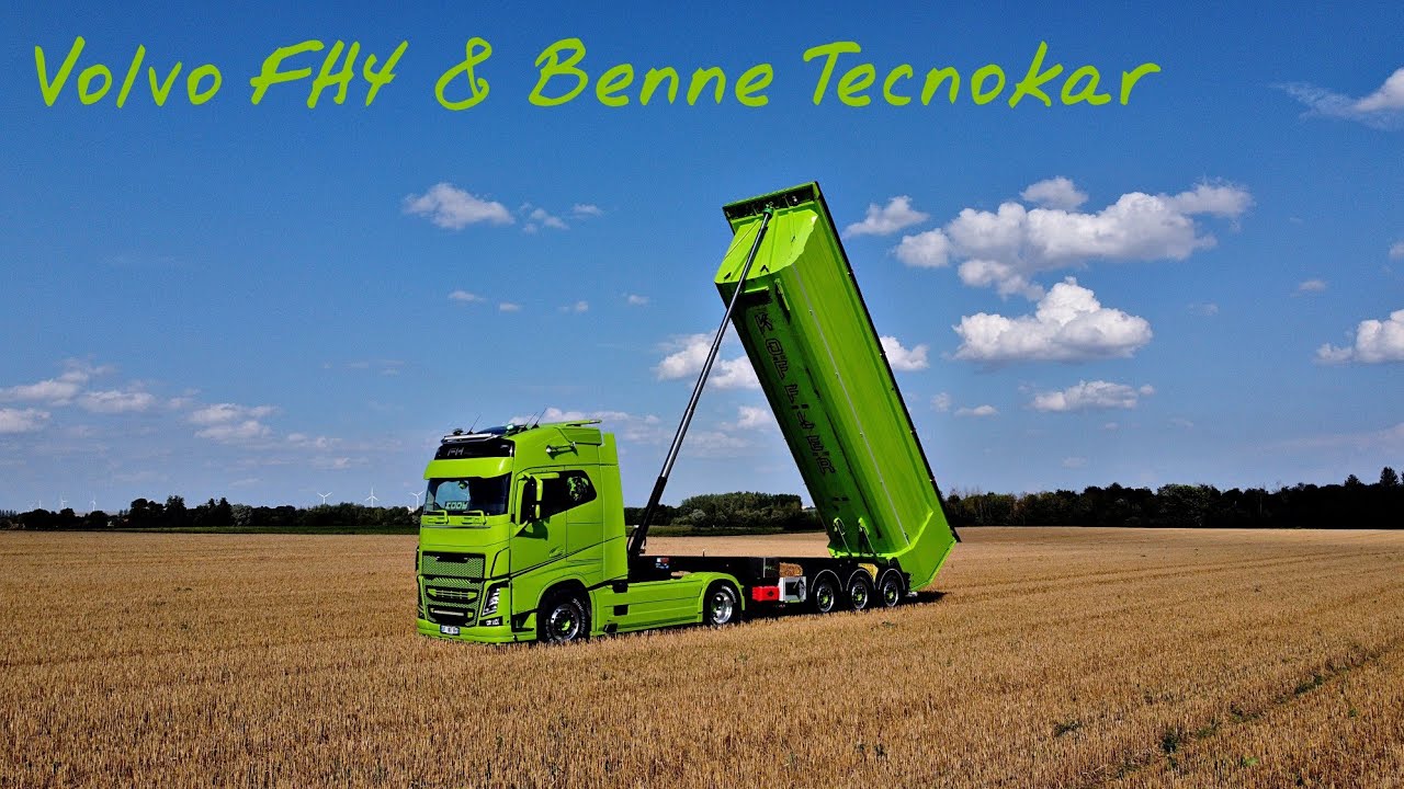 Volvo FH4 et Benne Tecnokar