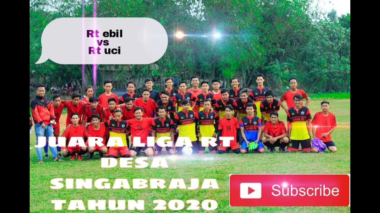 Viral Juara 1 liga rt desa Singabraja Tahun 2020