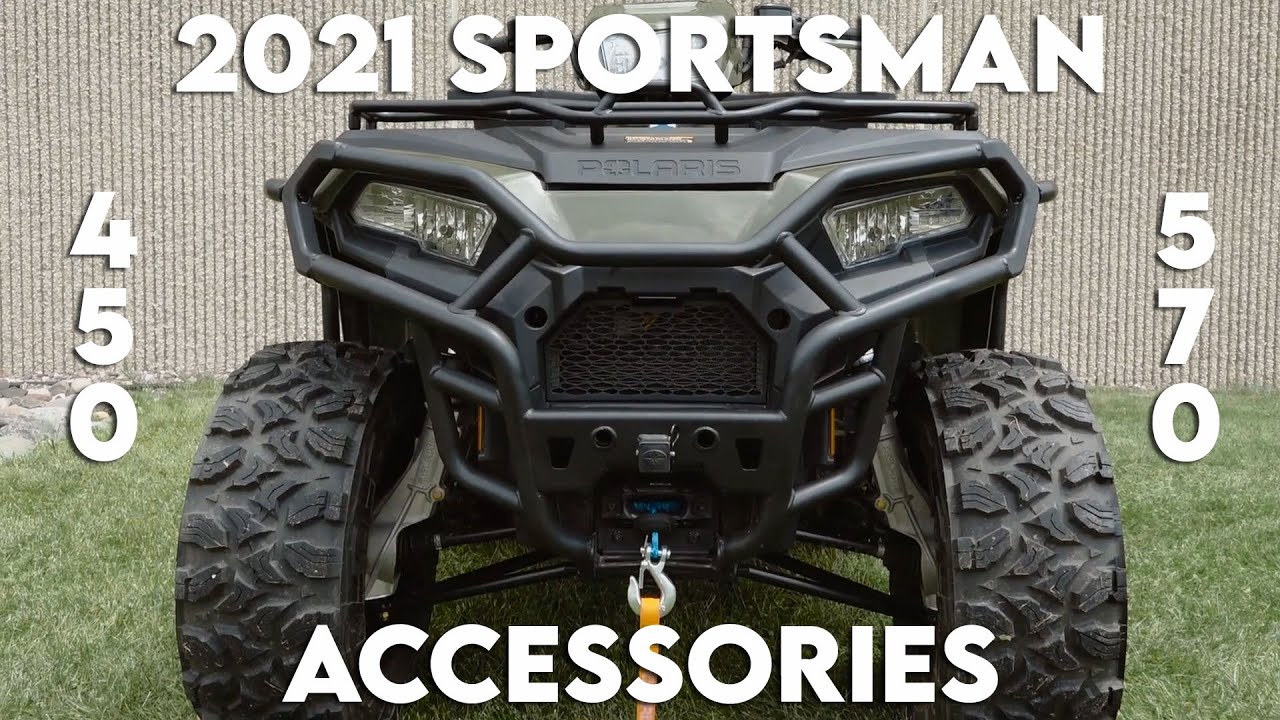2021 Polaris Sportsman 450 570 Full Accessory Walkthrough All New Lineup
