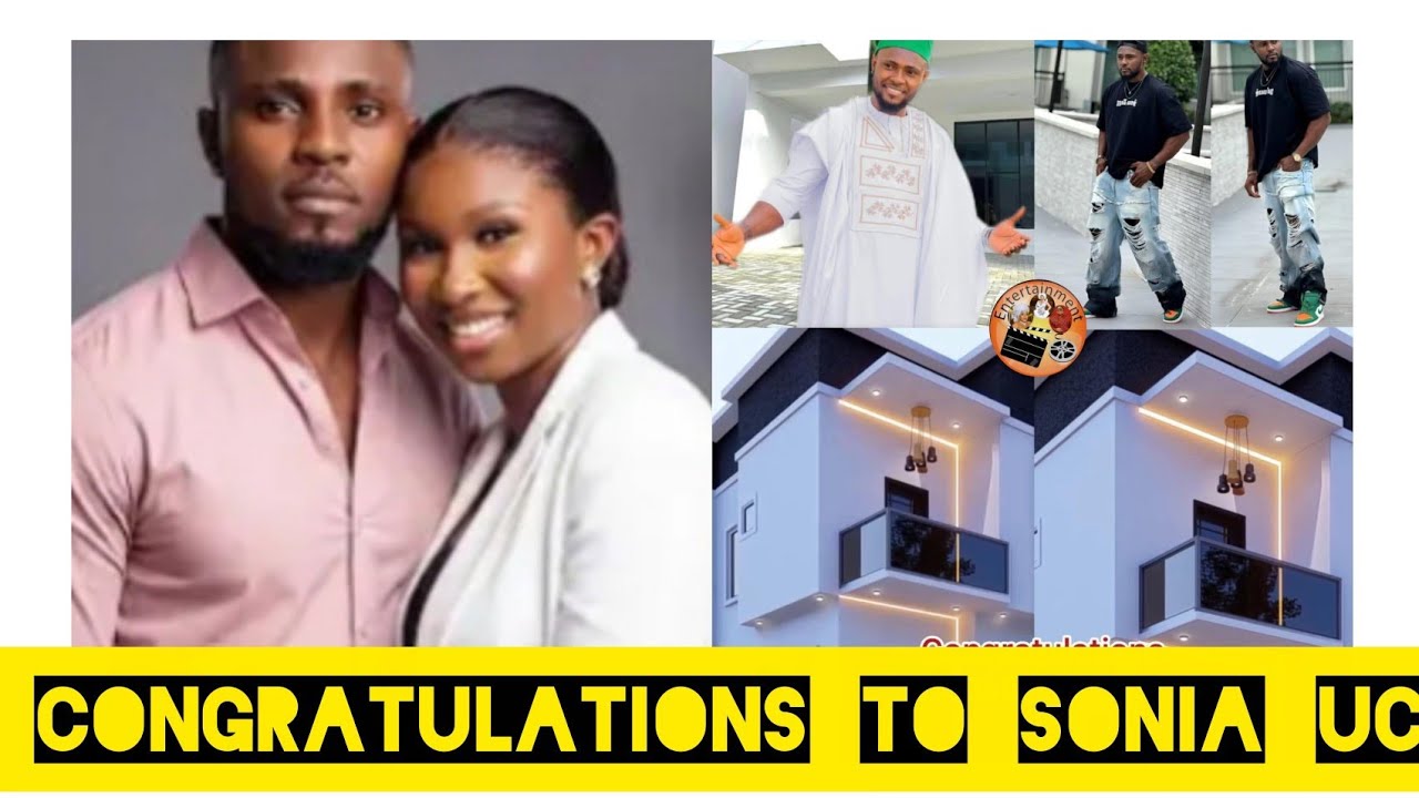 Congratulations Sonia Uche and MAURICE SAM for the new mansion anywhere you bring at this morning ♥️