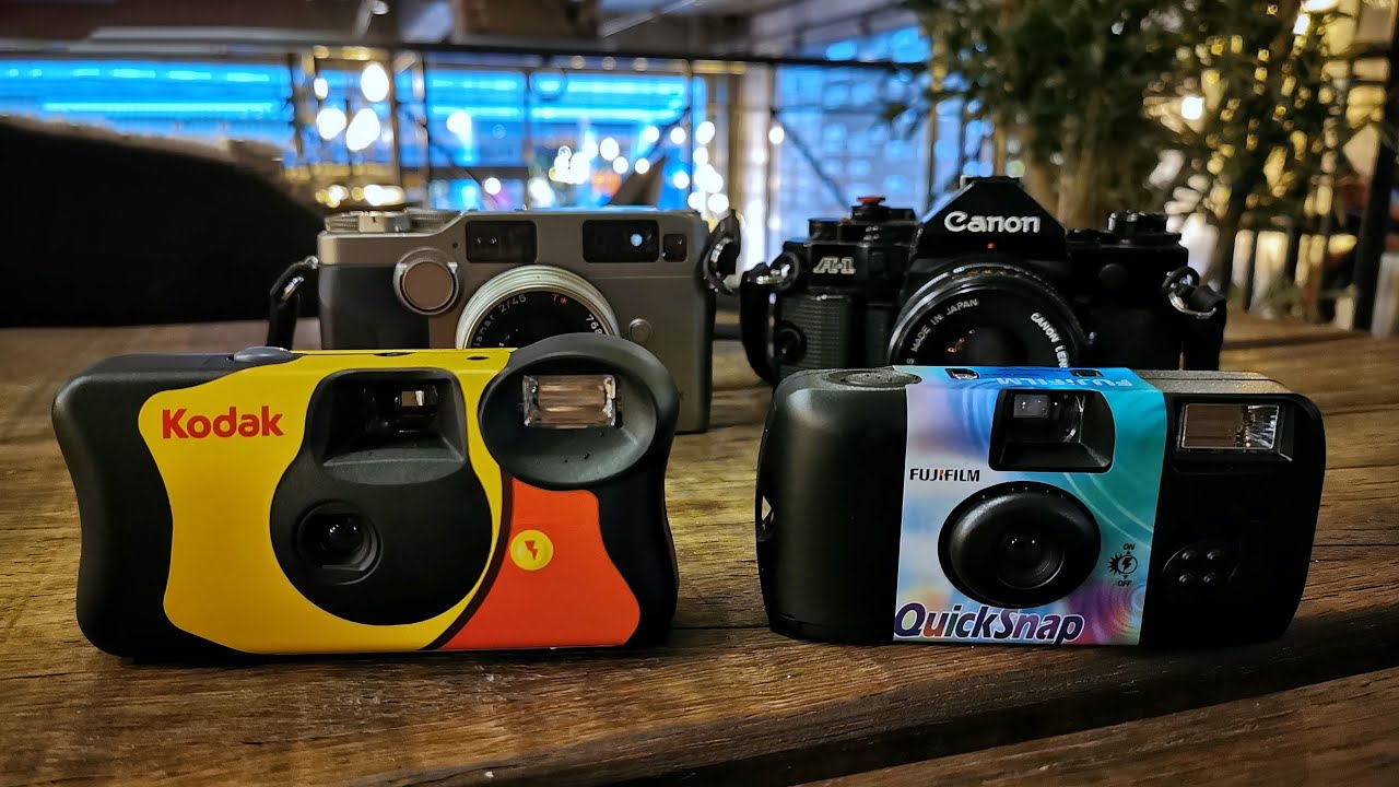 Disposable Camera Challenge | Fuji vs Kodak | (feat. Jae Rose)