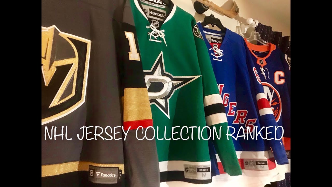 NHL Jersey Collection Ranked (Old Edition)