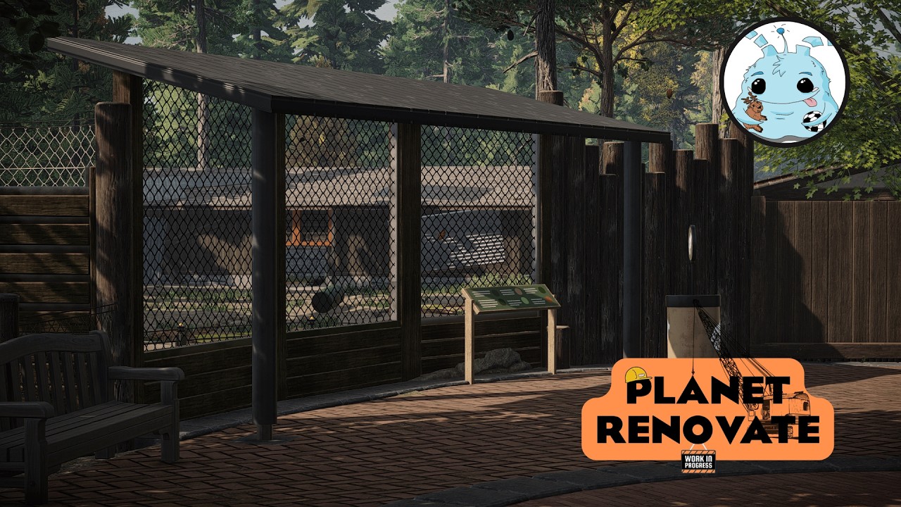 Little Critter Creek продолжает работу + сувенирный магазин!! | Planet Zoo | Planet Renovate #4