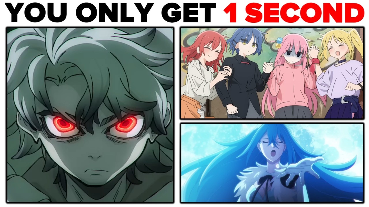 Guess the Anime Song but It’s Even More Impossible