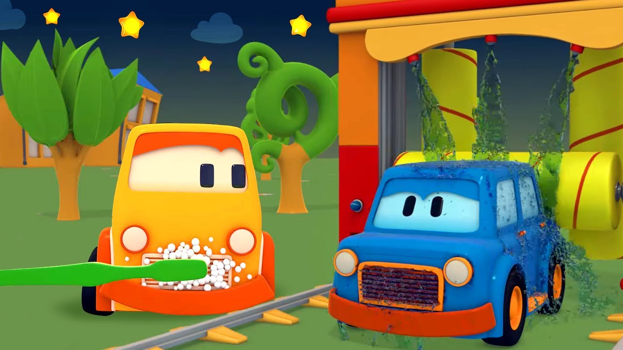 Умные Машинки - Как чистить зубы? Мультики про умные машикни большой сборник