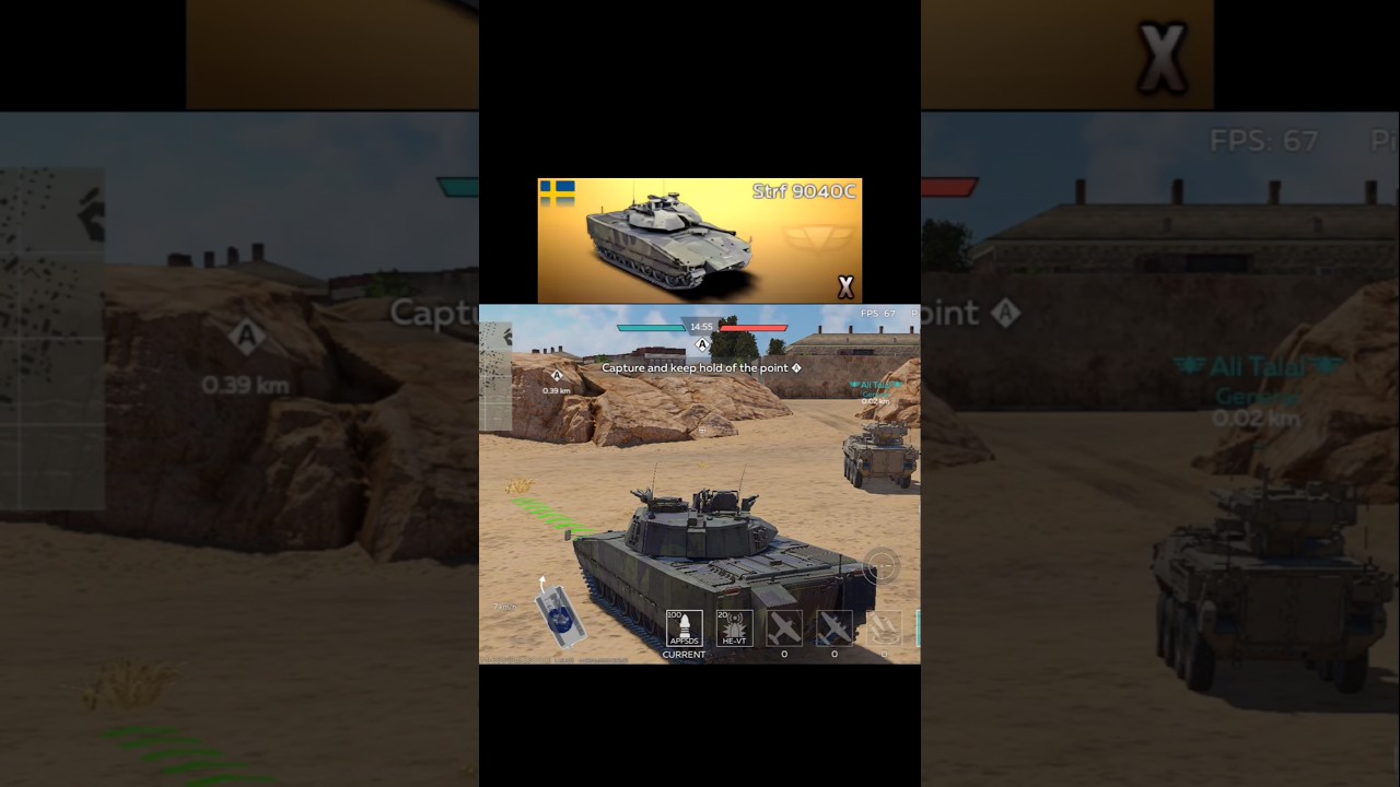 I love this IFV #warthunder #warthundermobile #wtmobile #cv9040c #fyp #strf9040c #cv90 #cv9040 #wtm