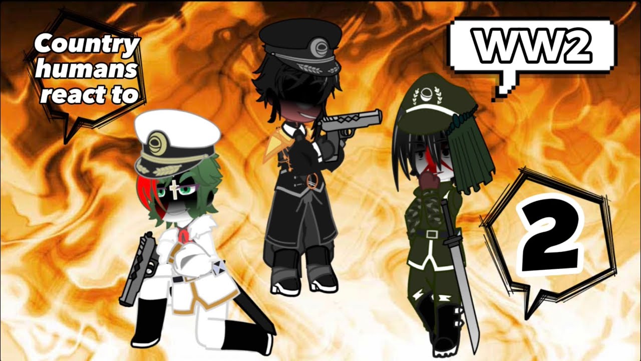 Countryhumans react to?? (2/??) 🇧🇷 @oipedrodaher meme [No ships]