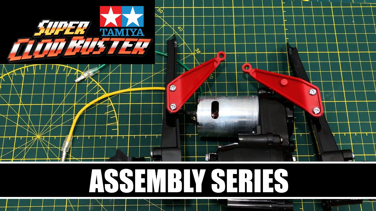 ASMR Tamiya Super Clod Buster Suspension, Lateral, Axle stays, Uprights, tie-rods