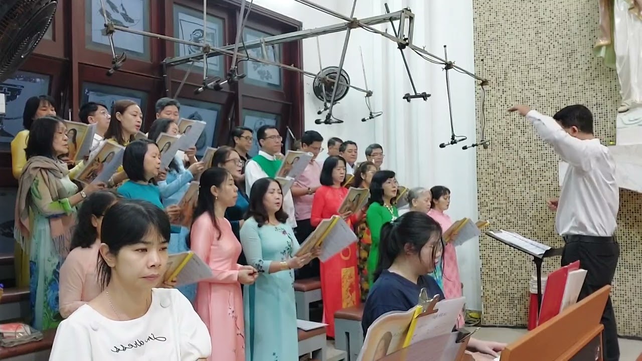DÂNG CHÚA ĐẤT TRỜI , sáng tác Ân Đức , CA ĐOÀN TÊRÊSA - XỨ TÂN PHƯỚC