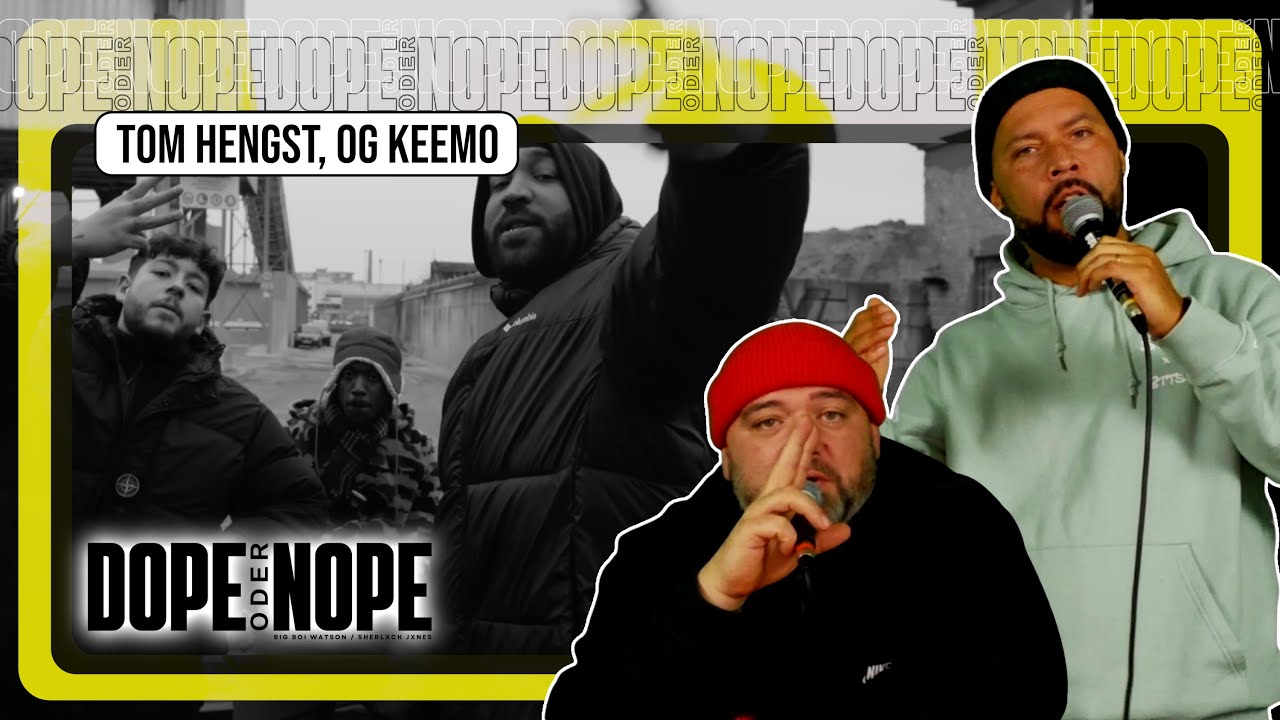 DEUTSCHRAP WIE WIR IHN LIEBEN! | TOM HENGST x OG KEEMO - 9K | DOPE oder NOPE Reaction