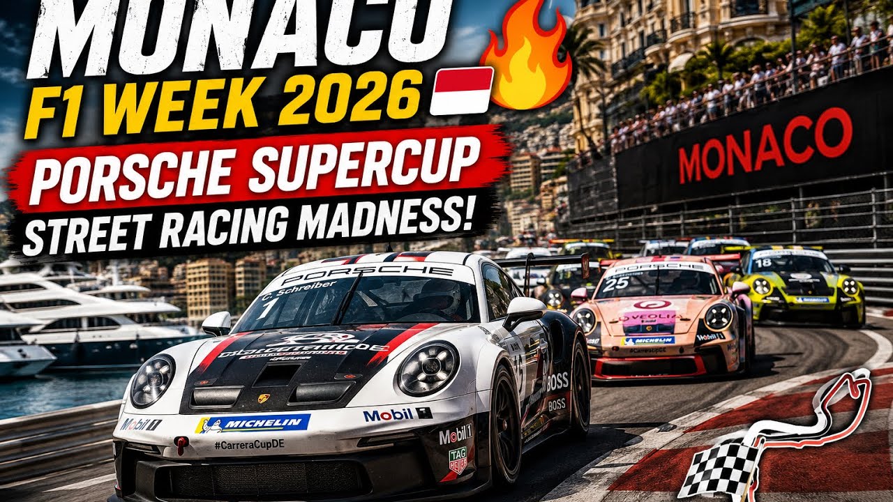 Monaco F1 Week 2026 | Porsche Supercup Street Racing Madness!