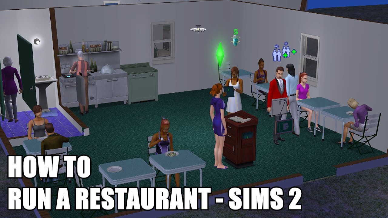 How to Make a Profit with Restaurant Business - Sims 2 Open for Business