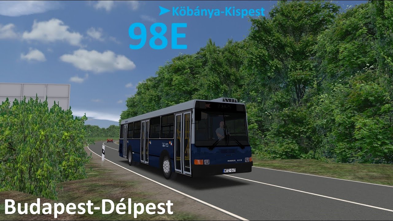 Omsi 2 - Délpest 5.0 - 98E Rákoshegy vasútállomás-Kőbánya-Kispest
