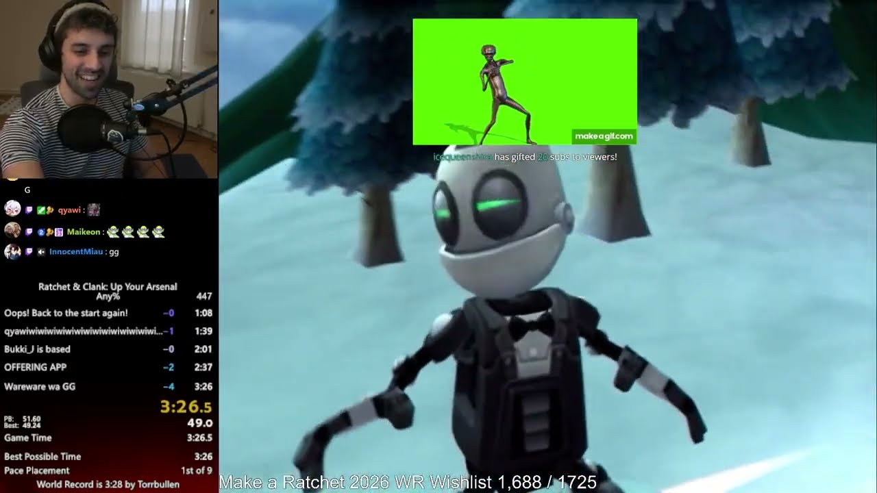 [Мировой рекорд] Ratchet 3 Any% за 3:24