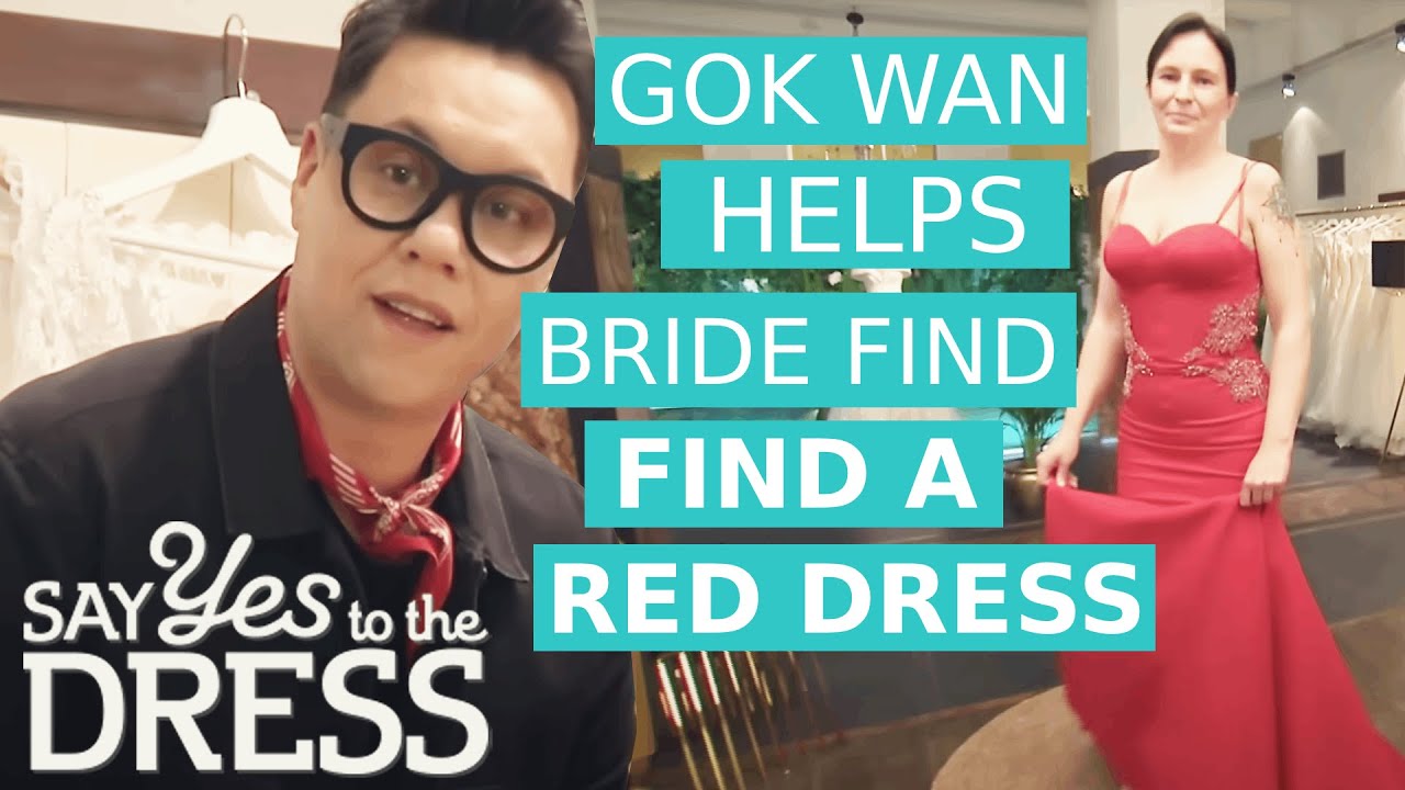 Gok Wan Customises Red Wedding Dress For The Bride | Say Yes To The Dress: Poland