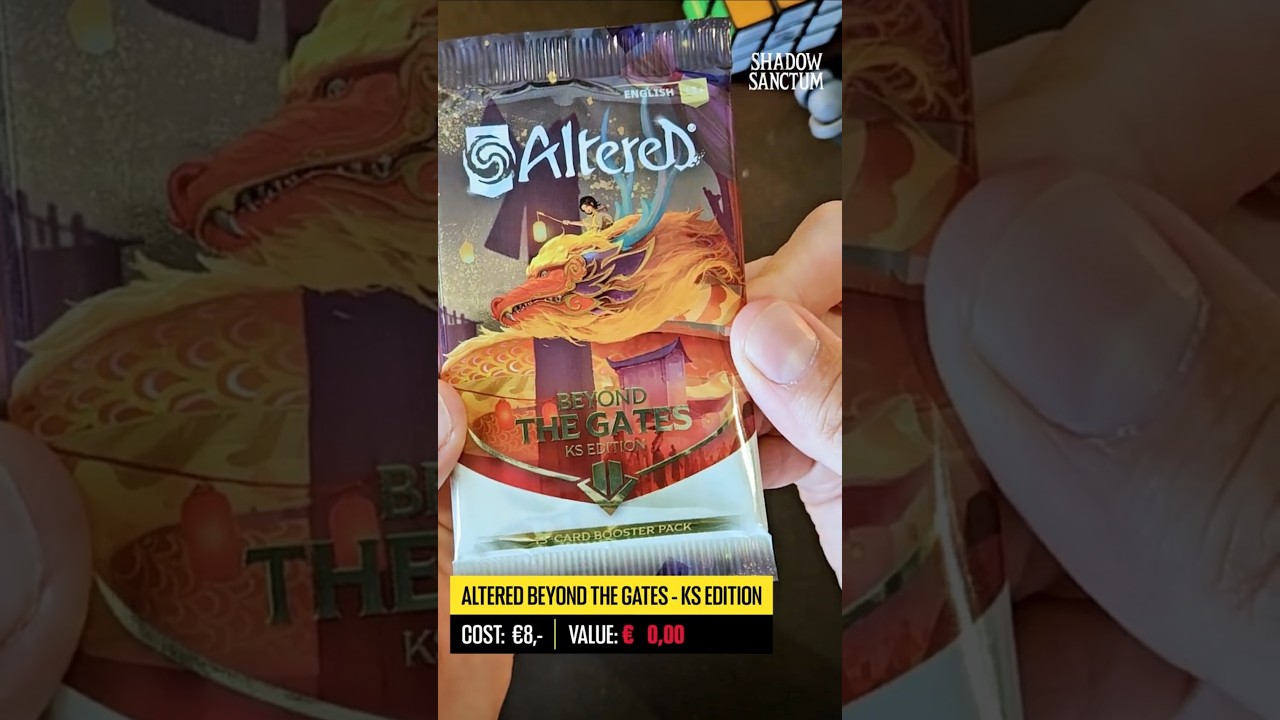 Lets open the gates of this kickstarter edition. #alteredtcg #Altered