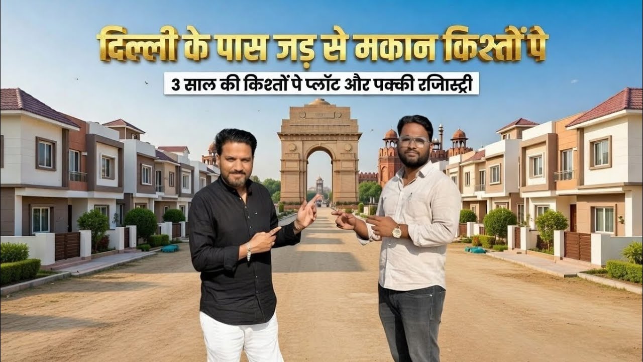 दिल्ली में जड़ से मकान 🔥Plot In Delhi NCR | Plot In Khajuri | Hasim Property Dealer | Plot In Delhi