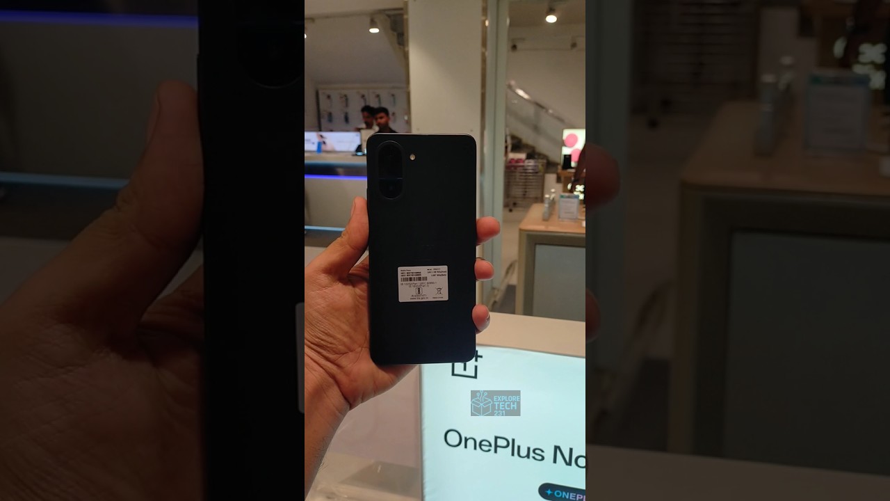 Unboxing Most Trusted Brand Oneplus CE5 Black Colour!! Hands-on Stunning Design