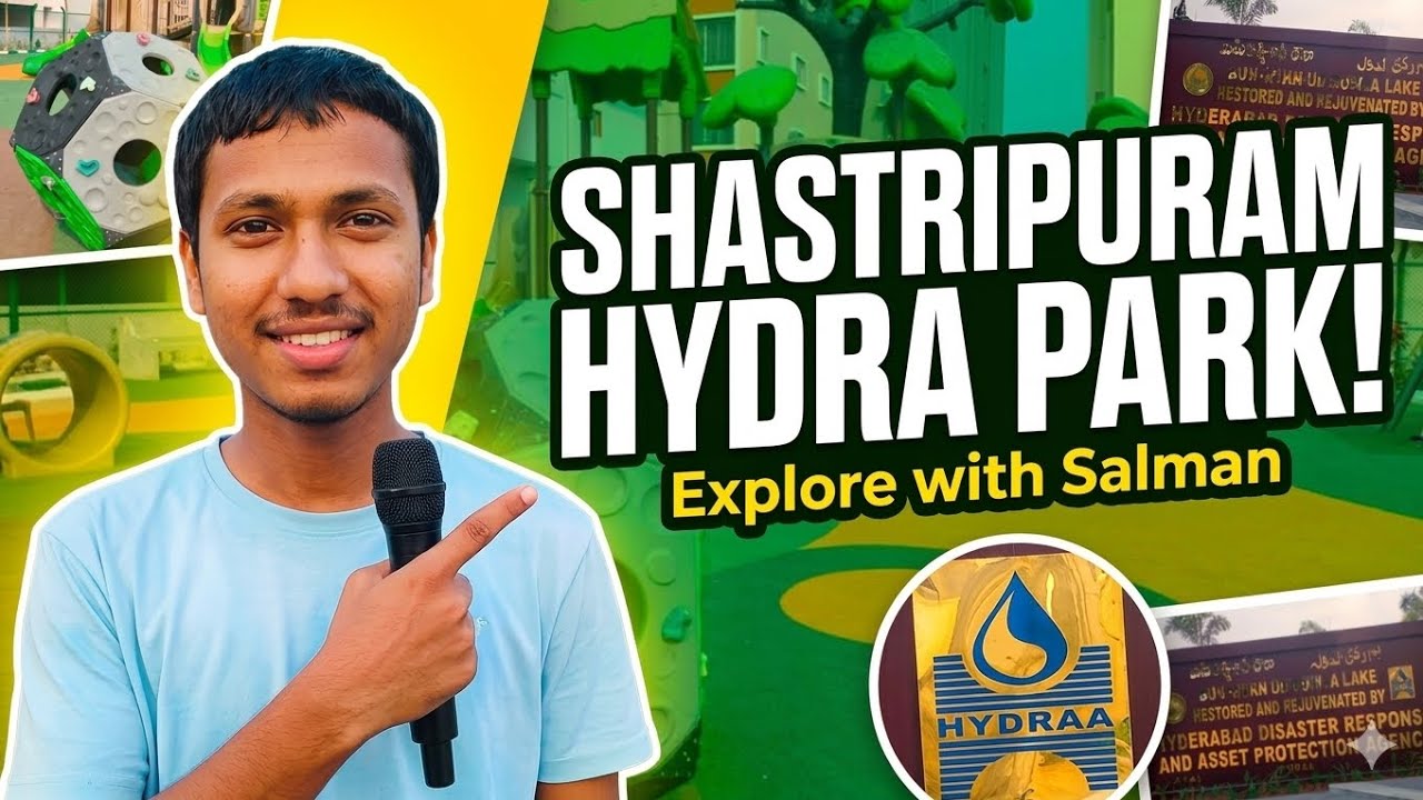 Exploring Shastripuram hydra Park | Kids Adventure,Outdoor Gym & Beautiful Pond