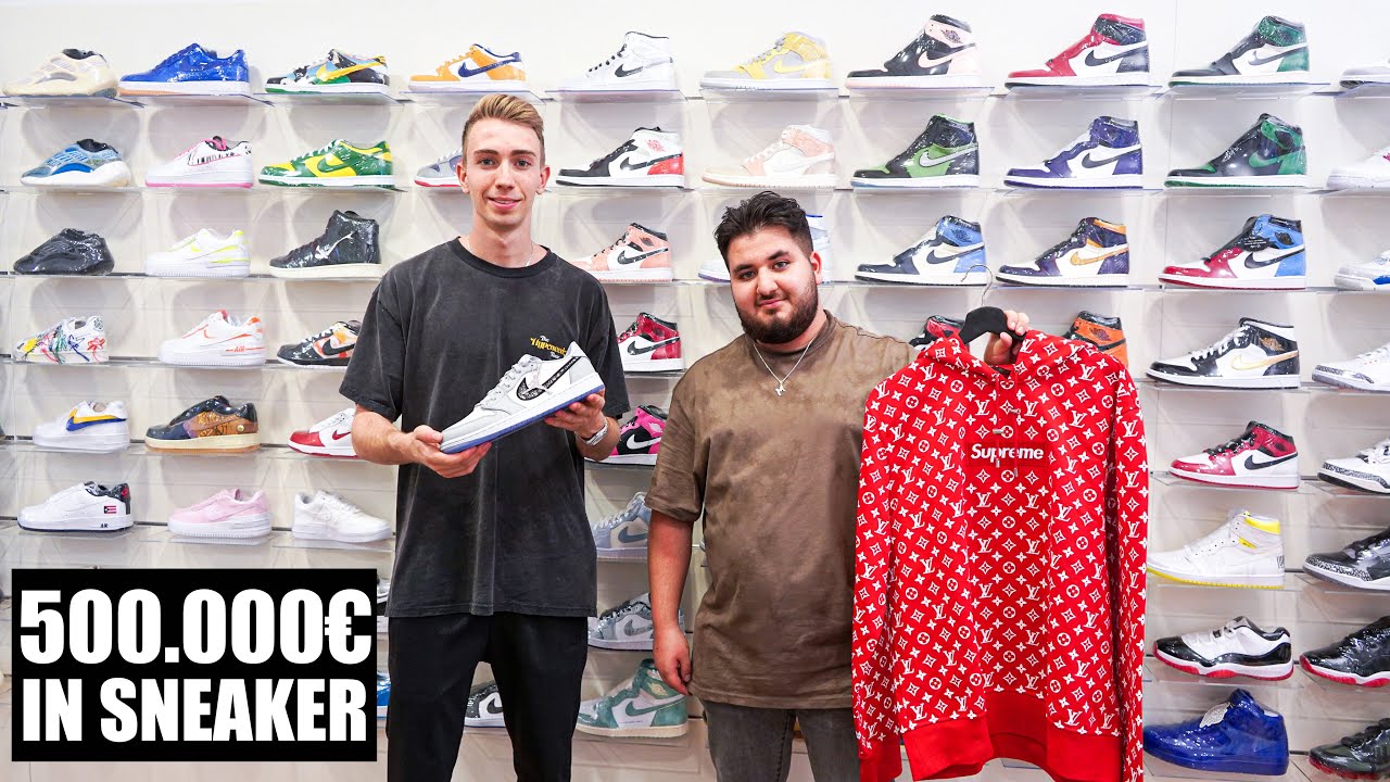 DIE GRÖSSTE SNEAKER SAMMLUNG EUROPAS 🌍🔥 | 500.000€ SAMMLUNG | MAHAN