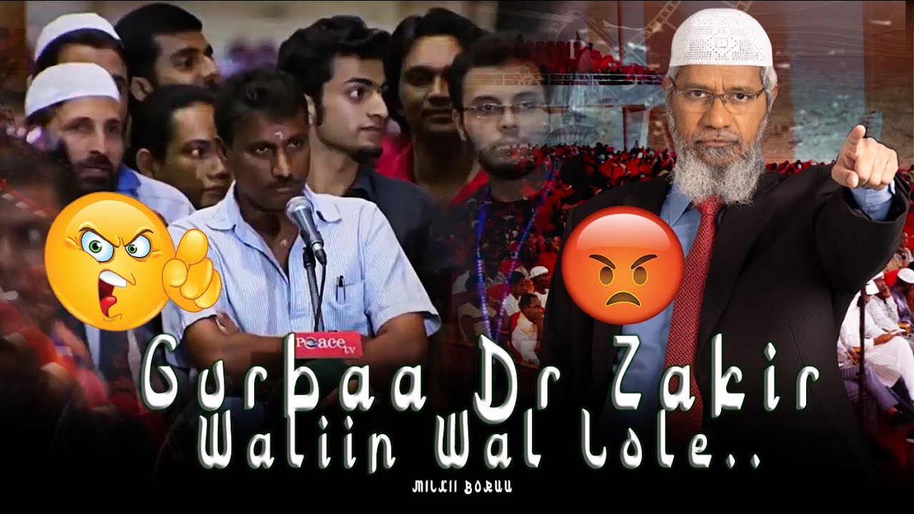 Gurbaa Aaree Dr Zaakir Arrabse  - Gaafii fi Deebii Afaan Oromootin #drzakirnaik
