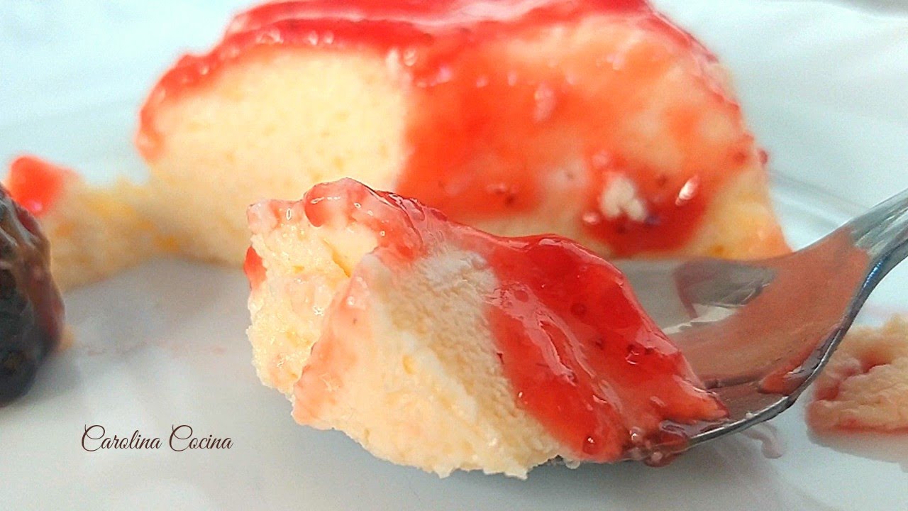 CHEESECAKE al microondas con 3 ingredientes | Tarta o Pastel de queso