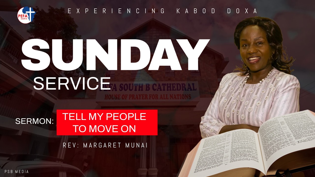 TELL MY PEOPLE TO MOVE ON// REV. MARGARET//SUNDAY SERVICE //2026#pefachurchsouthb #the glory of God