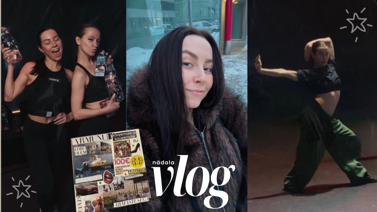 14h trenne 2 päeva jooksul, show Samsungi üritusel, vision board õhtu ja nädala toimetused 🌟💪