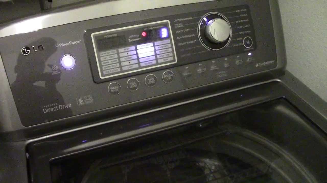 Insane 1100 RPM LG WaveForce Spin Cycle and Special Melody