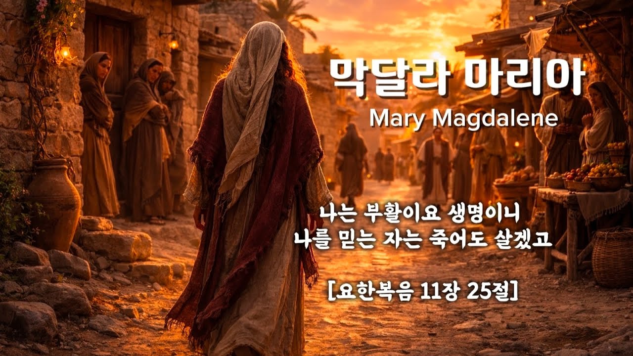 [CCM] 막달라 마리아 찬양 | 내가 주를 보았네 | 부활의 증인 Mary Magdalene Worship