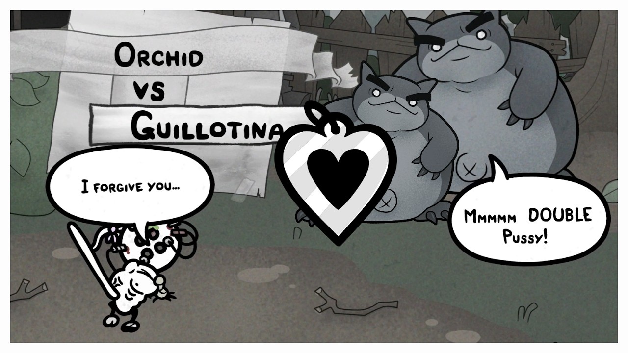Mewgenics Guillotina crazy difficulty house boss fight - Solo cleric