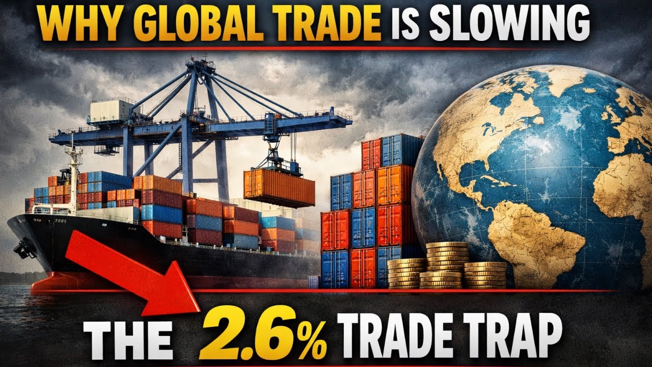 Why Global Trade Is Slowing (The 2.6% Growth Trap)