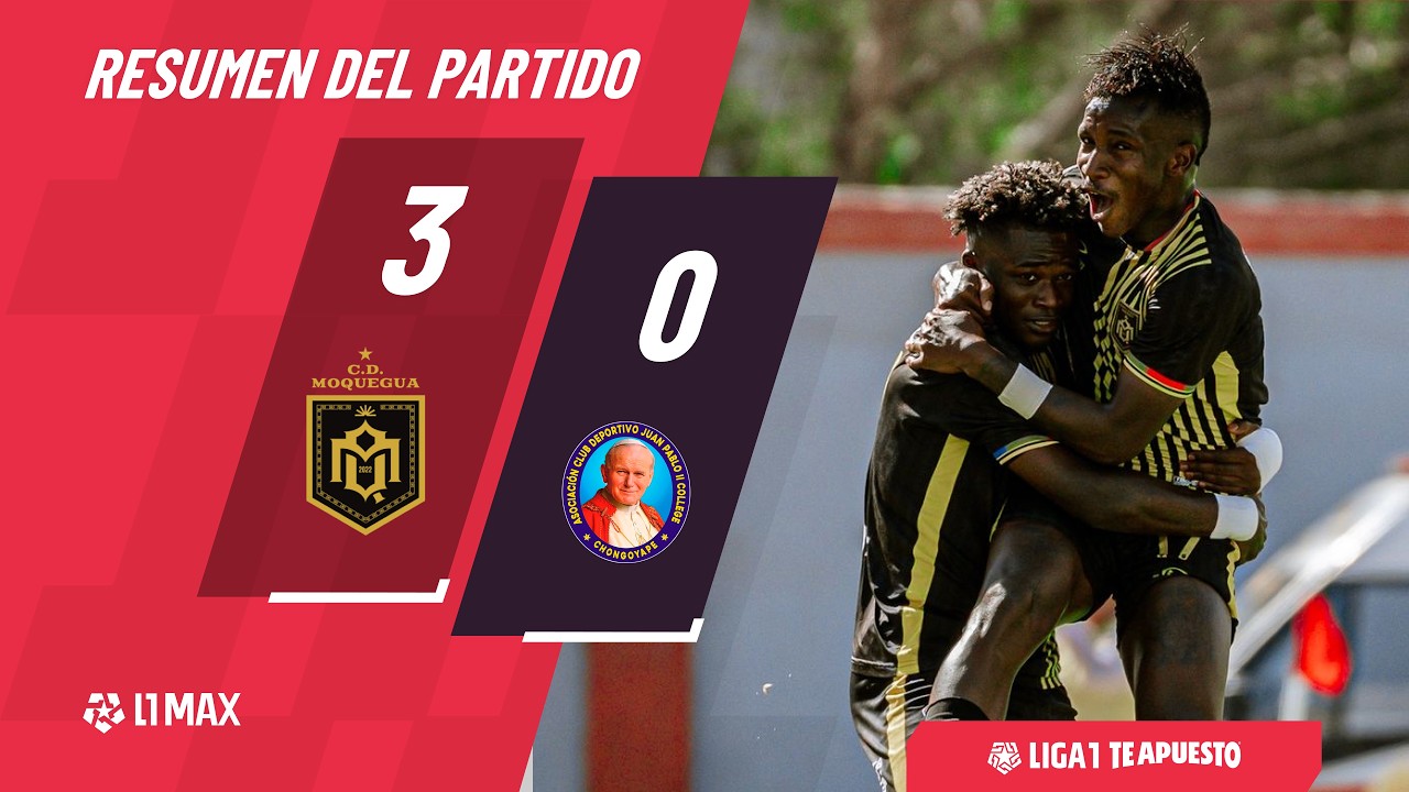 CD Moquegua vs Juan Pablo II | Game Highlights | Best Moments | #Liga1Teapuesto2026