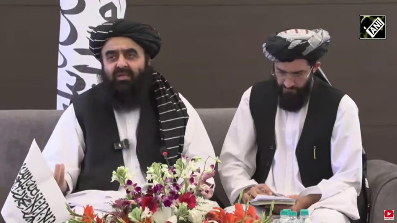 Pakistan-Afghanistan War I Taliban FM in India I Women Reporters at Press Meet I LIVE I WATCH
