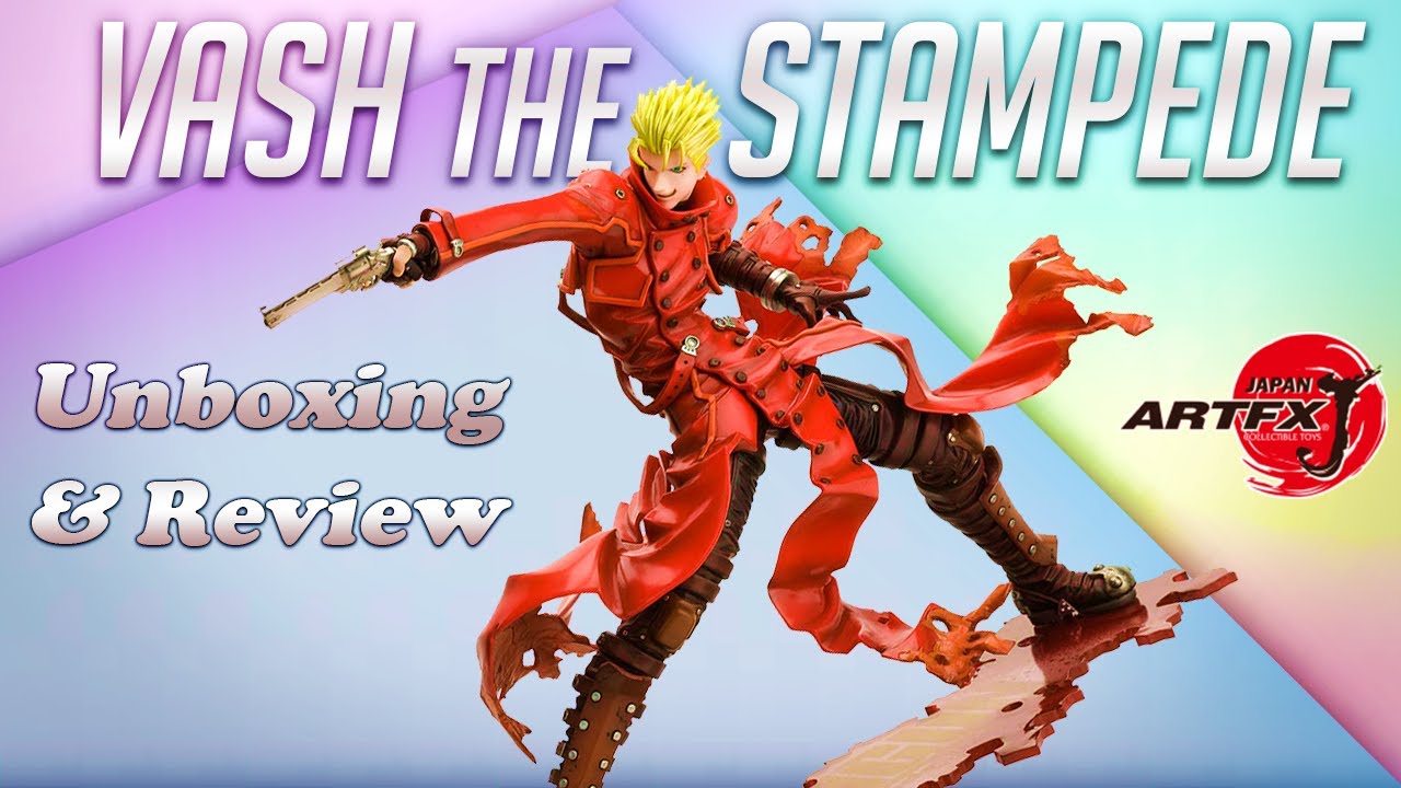 Vash the Stampede -Trigun- Figure Unboxing + Review