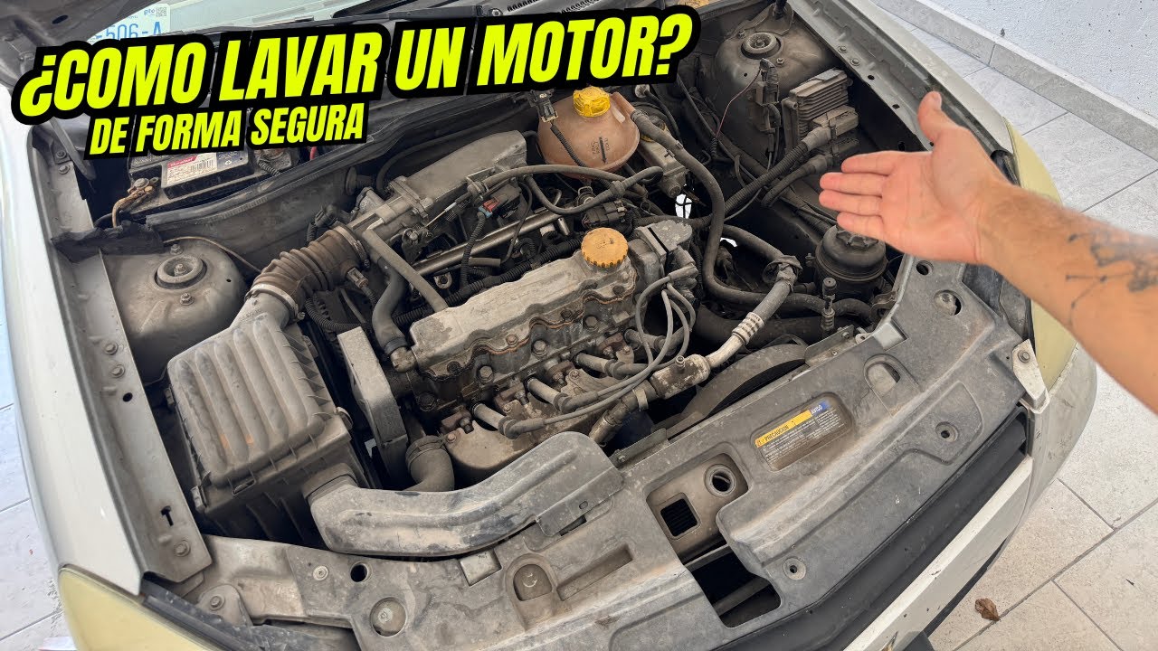COMO LAVAR EL MOTOR DE UN AUTO DE FORMA SEGURA Y FACIL
